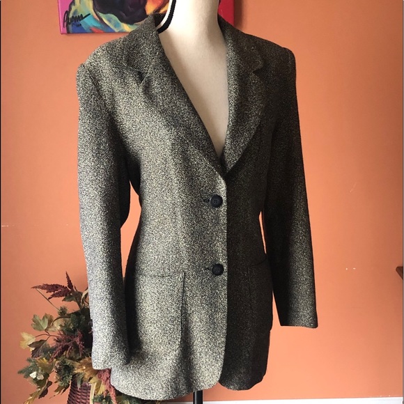 Newport News Jackets & Blazers - NEWPORT NEWS variegated blazer